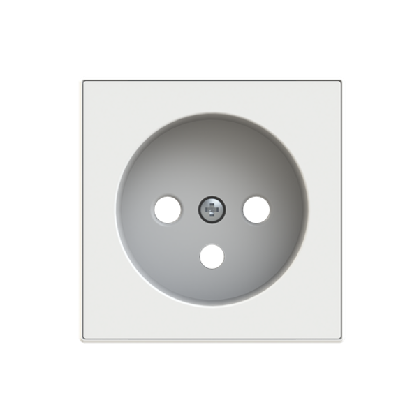 8587.9 BB Cover french socket Socket outlet White - Sky Niessen image 1