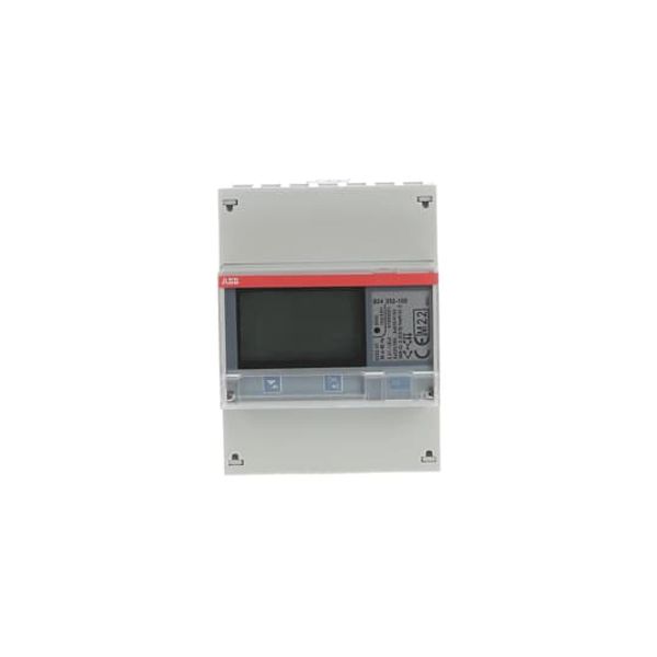 B24 352-100, Energy meter'Silver', Modbus RS485, Three-phase, 1 A image 3