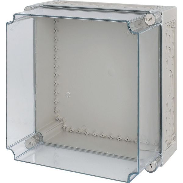 Insulated enclosure, +knockouts, HxWxD=375x375x275mm image 3