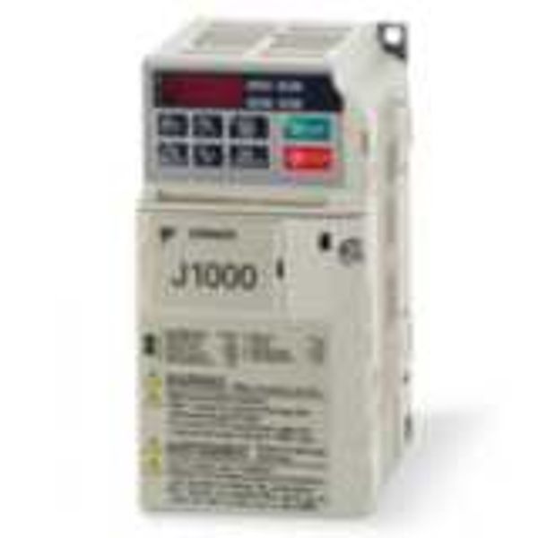 Inverter drive, 0.25kW, 1.6A, 240 VAC, single-phase, max. output freq. image 3