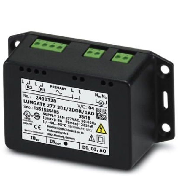 LUMGATE 277 2DI/2DOR/1AO - Luminaire control unit image 2