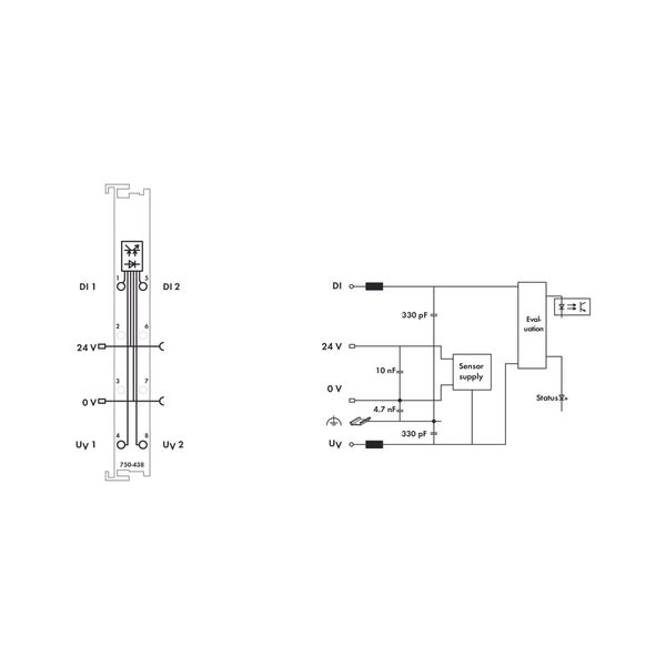 2-channel digital input NAMUR Intrinsically safe - image 4