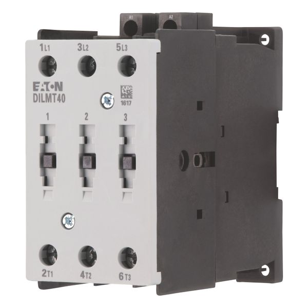 Contactor, 3 pole, 380 V 400 V: 18.5 kW, 230 V 50 Hz, 240 V 60 Hz, AC operation, Screw terminals image 4