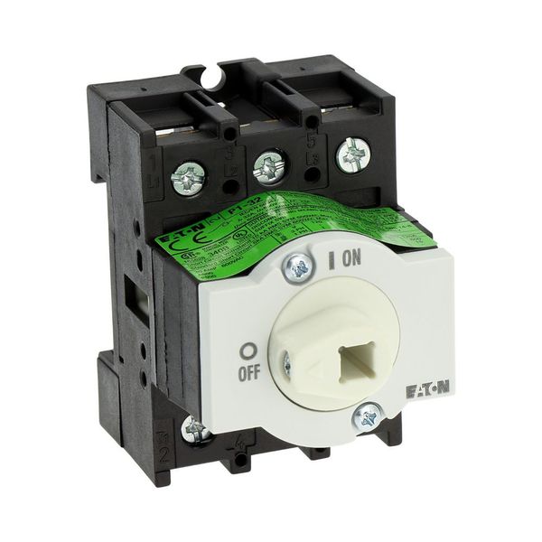 Main switch, P1, 32 A, rear mounting, 3 pole image 16