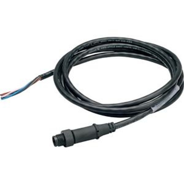 I/O round cable IP67, 2 m, 5-pole, Prefabricated with M12 plug image 5