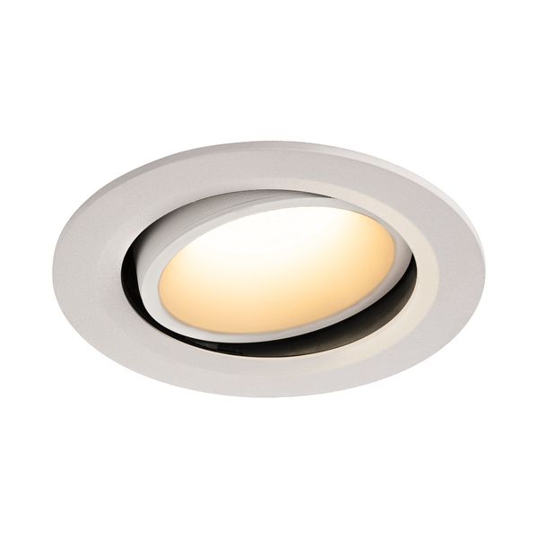 NUMINOS® MOVE DL L, Indoor LED recessed ceiling light white/white 3000K 20° rotating and pivoting image 1