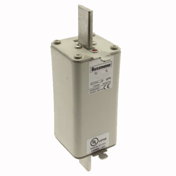 Fuse-link, high speed, 500 A, DC 1500 V, 3L, 75 x 205 mm, gPV, IEC, UL, with indicator, bolted contacts image 3