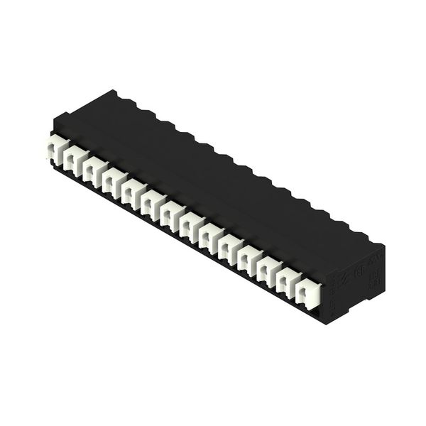 PCB terminal, 3.81 mm, Number of poles: 14, Conductor outlet direction image 4