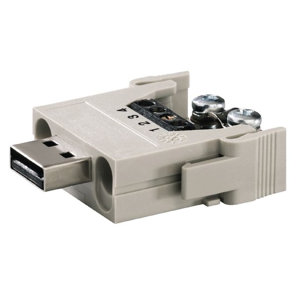 Bus plug-in connector (industrial connector), Colour: beige, ConCept m image 1