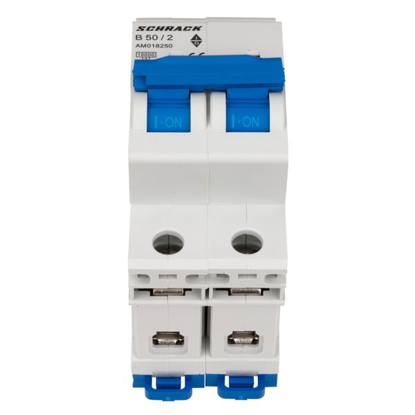 Miniature Circuit Breaker (MCB) AMPARO 10kA, B 50A, 2-pole image 2