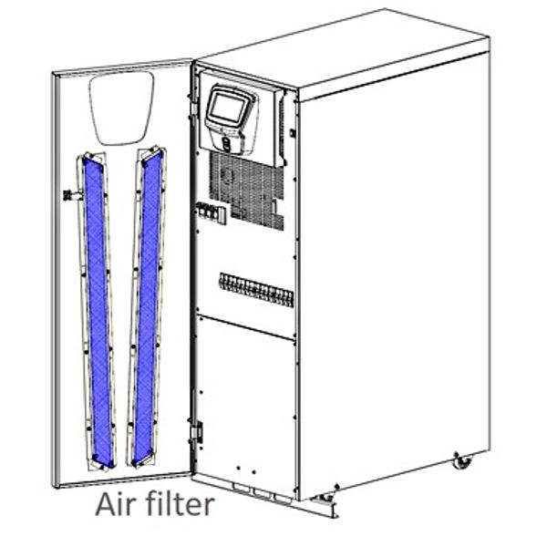 UPS AVARA Sentryum front door with air filter f. Xtend vers. image 1