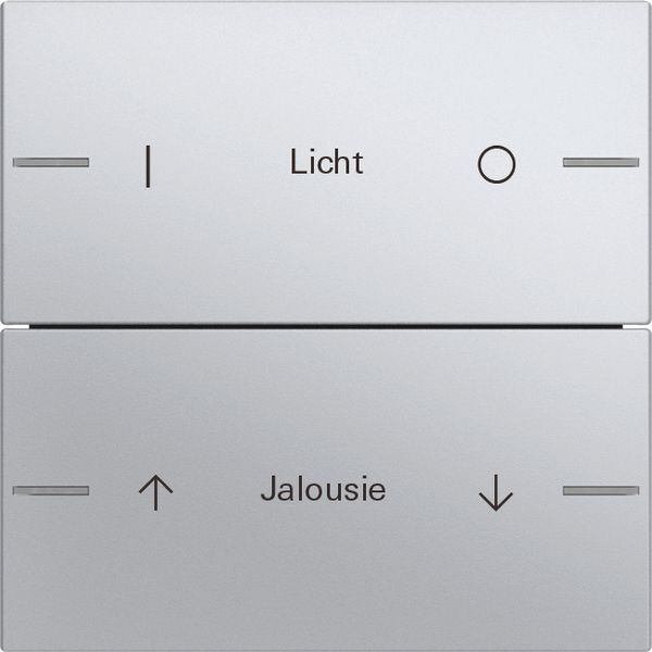 rocker set 2-g inscr. PB sens.4 System 55 c.alum. image 1