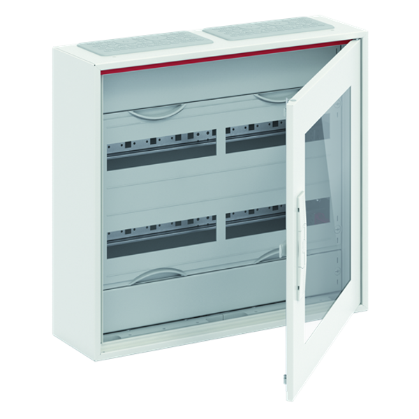 CA23RT ComfortLine Compact distribution board, Surface mounting, 48 SU, Isolated (Class II), IP44, Field Width: 2, Rows: 2, 500 mm x 550 mm x 160 mm image 5