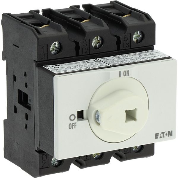 Main switch, P3, 63 A, rear mounting, 3 pole image 8