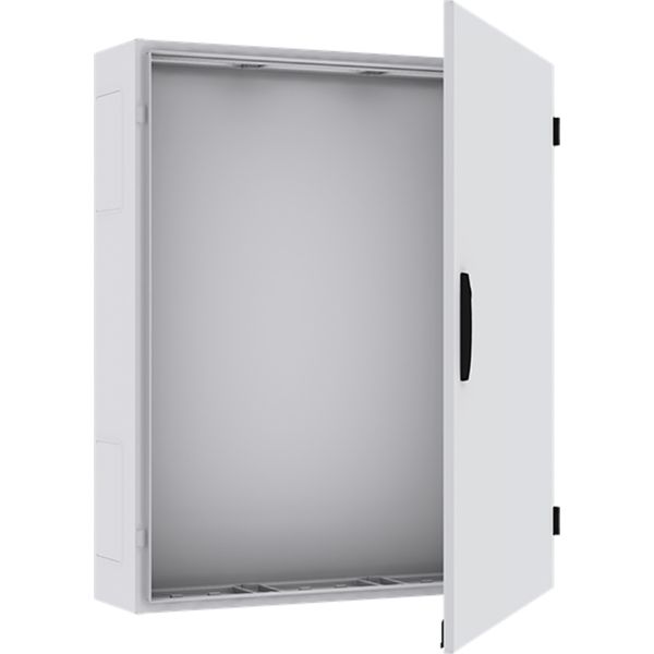 TG104S Wall-mounting cabinet, Field Width: 1, Number of Rows: 4, 650 mm x 300 mm x 225 mm, Isolated, IP55 image 1