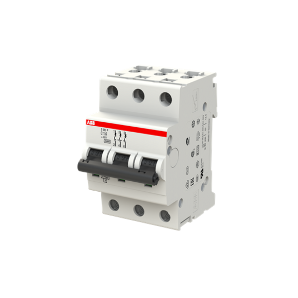 S203P-C1.6 Miniature Circuit Breaker - 3P - C - 1.6 A image 5
