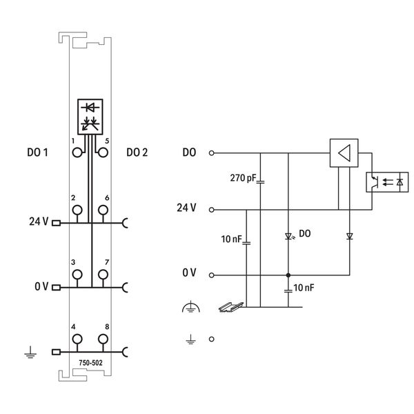 2-channel digital output 24 VDC 2.0 A light gray image 5