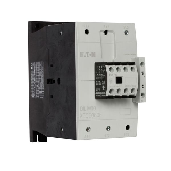 Contactor, 380 V 400 V 37 kW, 2 N/O, 2 NC, 230 V 50 Hz, 240 V 60 Hz, AC operation, Screw terminals image 9