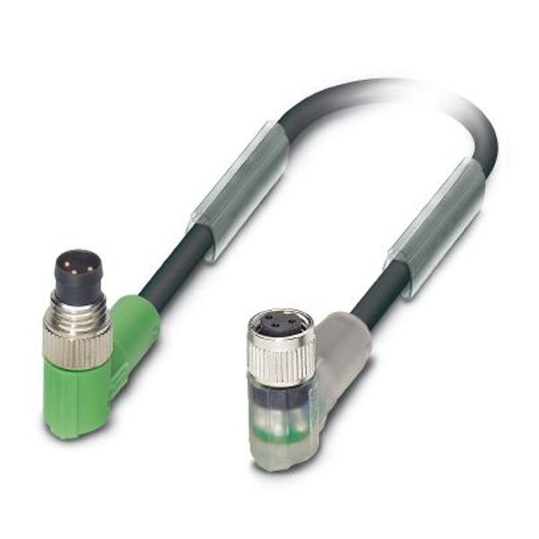 SAC-3P-M 8MR/0,3-PUR/M 8FR-2L - Sensor/actuator cable image 2