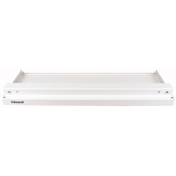 Top/Bottom-panel for Surface-Mounting Installation distribution board, blind, WxD=1200x249mm, white image 2