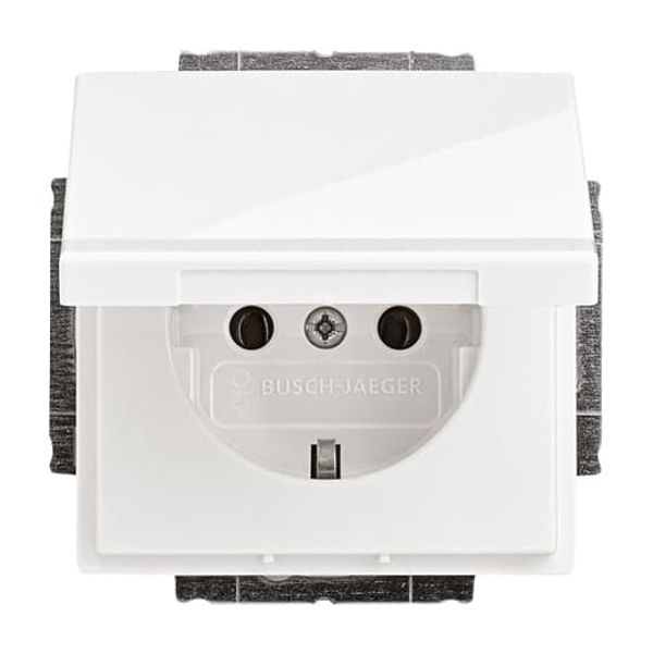 20 EUK-84-500 CoverPlates (partly incl. Insert) future®, Busch-axcent®, solo®; carat® Studio white image 1