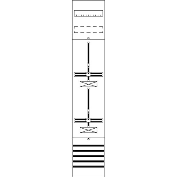 FD19D Meter panel , 1350 mm x 250 mm (HxW), Rows: 0 image 17