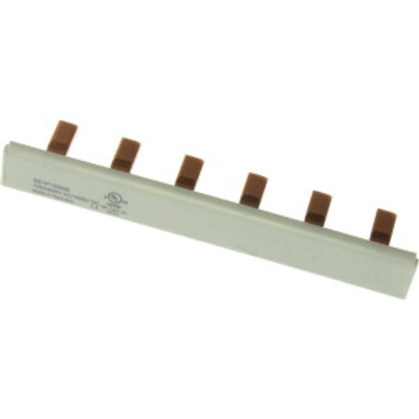 BUSBAR, low voltage, 100 A, AC 600 V, DC 1000 V, 15 x 16 x 106 mm, 6P, UL image 7