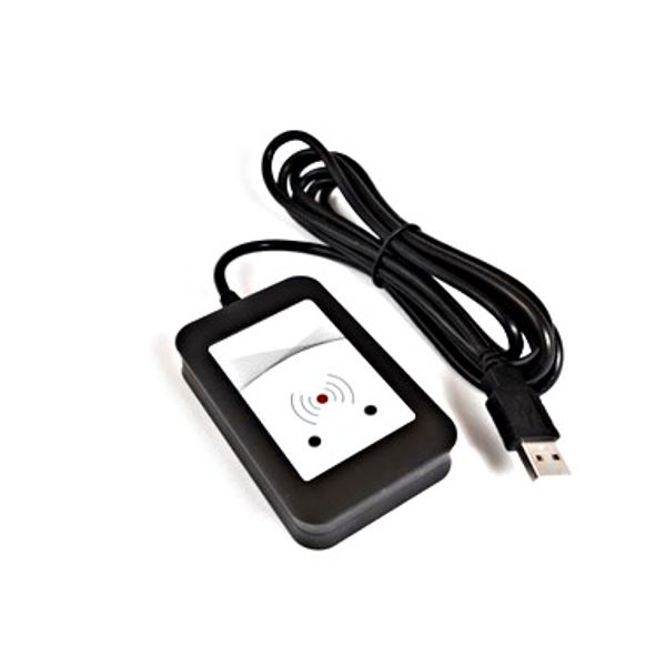 NFC Card Reader with USB cable for connection to a PC image 1