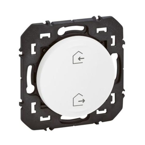 General control Departure/Arrival without wires, without battery Self-e dooxie with Netatmo - white image 1