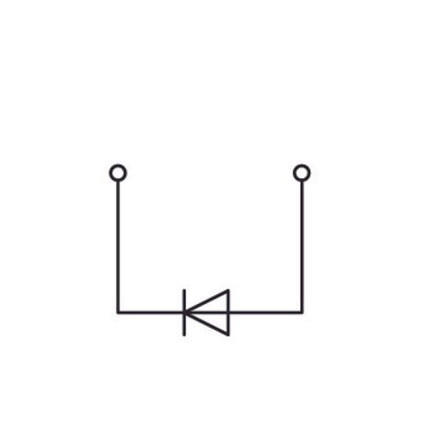 2002-1211/1000-411 Component terminal block; 2-conductor; with diode 1N4007 image 3