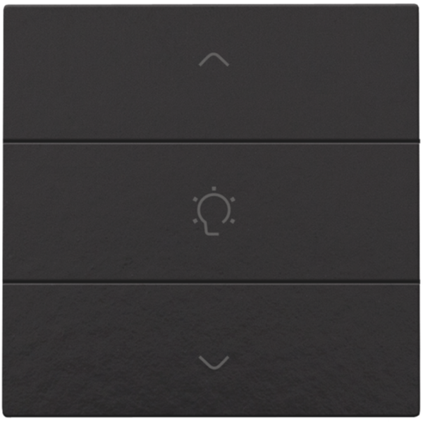 Single dimming control for Niko Home Control, piano black coated image 2