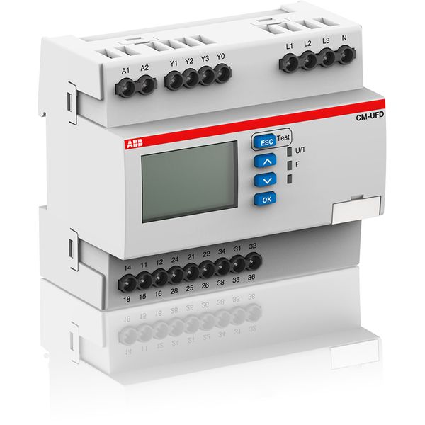 CM-UFD.M31 Grid feeding monitoring relay 3c/o,L-L= 0-540VAC,L-N=0-312VAC image 1