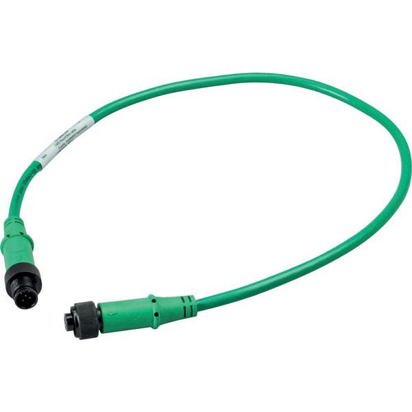 SmartWire-DT round cable IP67, 0.6 meters, 5-pole, Prefabricated with M12 plug and M12 socket image 4