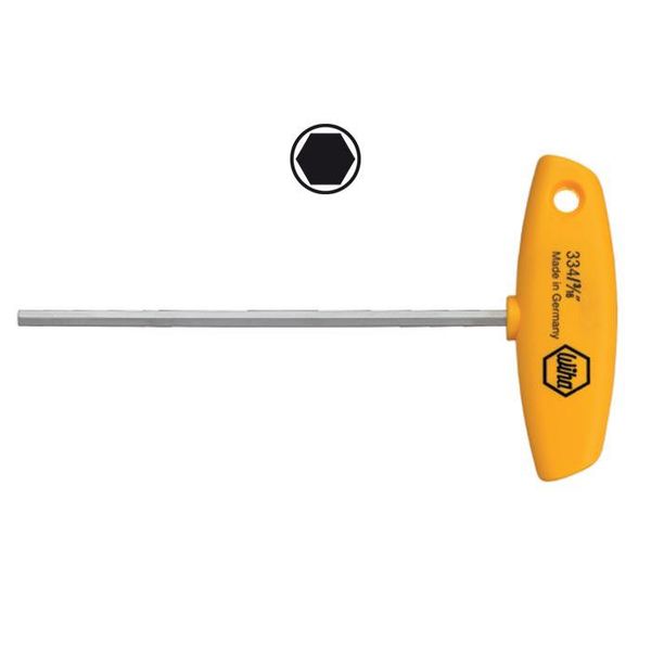 L-key with T-handle 7/32'' (5,56) x 150 mm image 1