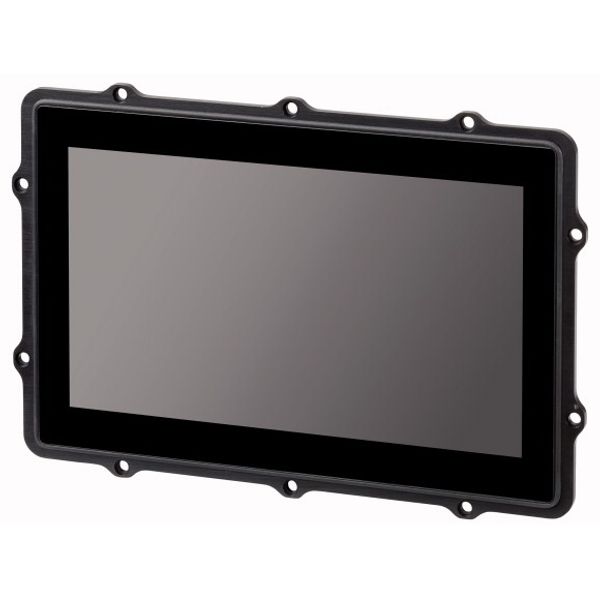 Rear mounting control panel, 24 V DC, 10 Inches PCT-Display, 1024x600 pixels, 2xEthernet, 1xRS232, 1xRS485, 1xCAN, 1xSD slot image 2