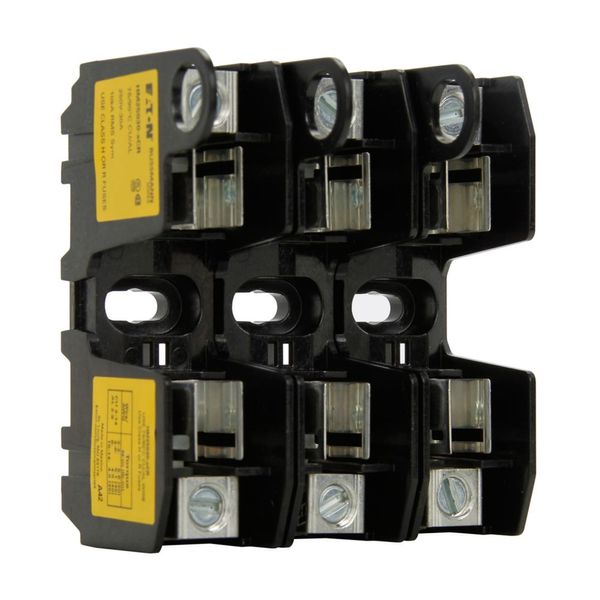 Eaton Bussmann series HM modular fuse block, 250V, 0-30A, CR, Three-pole image 8