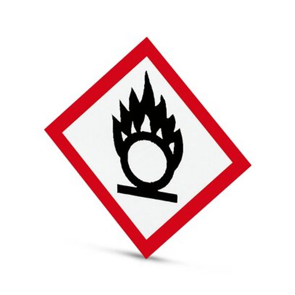 Hazardous substances label image 1