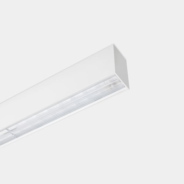 Lineal lighting system Infinite Pro 1136mm Recessed Eliptic 17.08W LED warm-white 3000K CRI 90 ON-OFF White IP44 2195lm image 1