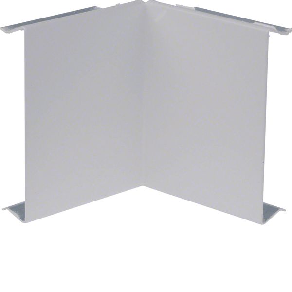Internal corner lid for wall trunking BRS lid 80mm of sheet steel in l image 1