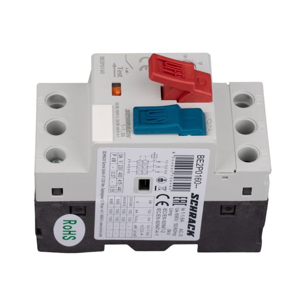 Motor Protection Circuit Breaker BE2 PB, 3-pole, 1-1,6A image 5