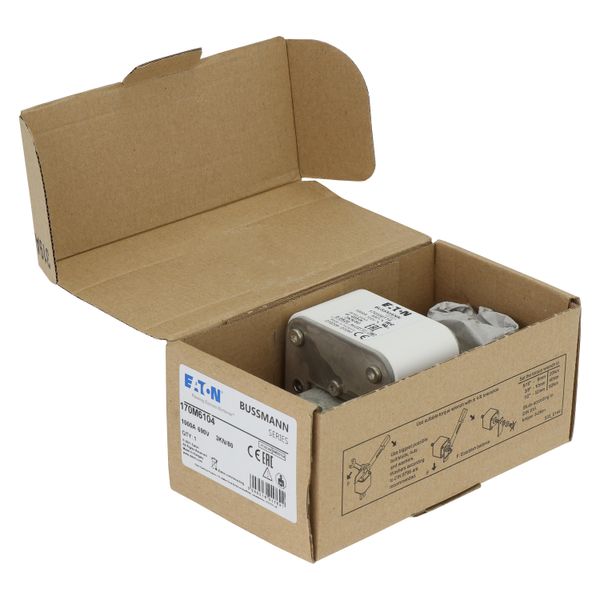 Fuse-link, high speed, 1000 A, AC 690 V, size 3, 74 x 92 x 111 mm, aR, IEC, single indicator image 14