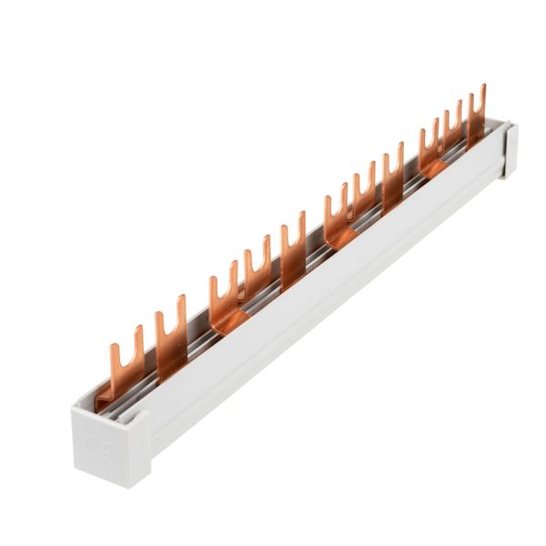 Busbar, 1x RCCB 4-pole, 8x MCB 1-pole, 11 MW, 10 mmý image 6