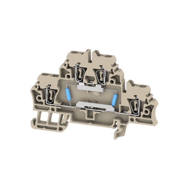 Component terminal block, Tension-clamp connection, 2.5 mm², Resistanc image 1
