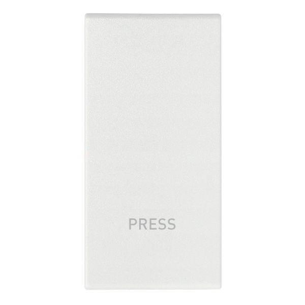 Button 1M PRESS white image 1