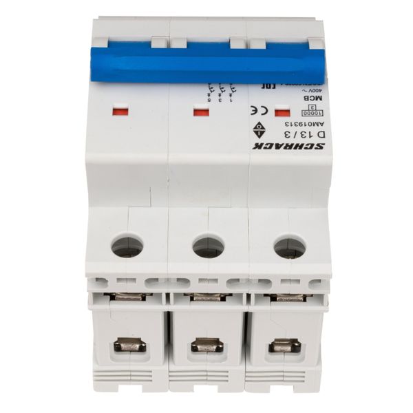 Miniature Circuit Breaker (MCB) AMPARO 10kA, D 13A, 3-pole image 3