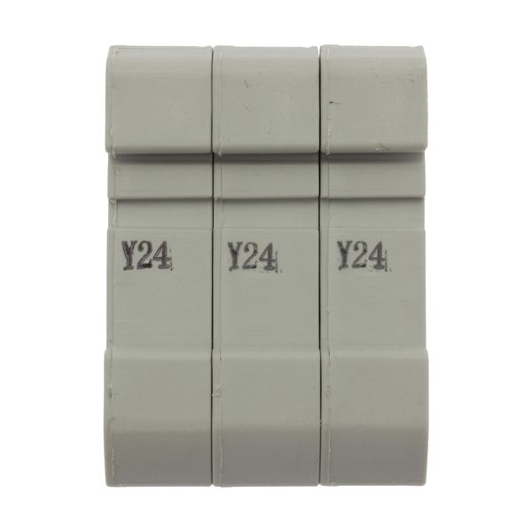 Fuse-holder, LV, 30 A, AC 600 V, 10 x 38 mm, CC, 3P, UL, DIN rail mount image 20