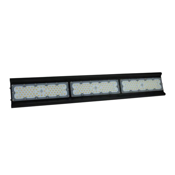 HALLS LINE 150W NW 230V 75x140deg IP66 IK10 745x126x95mm BLACK 5Y WARRANTY 0-10V image 2