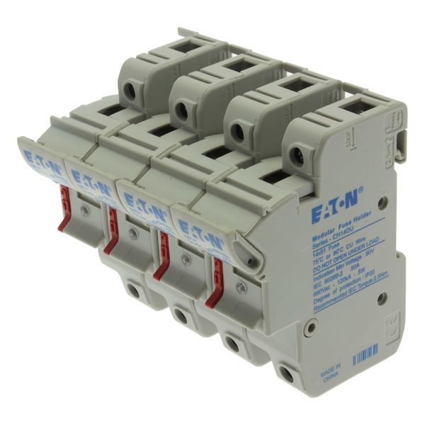 Fuse-holder, low voltage, 50 A, AC 690 V, 14 x 51 mm, 4P, IEC, with indicator image 8