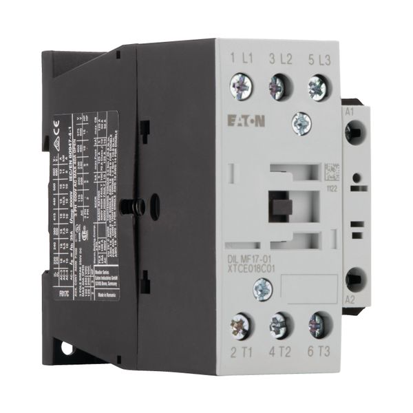 Contactors for Semiconductor Industries acc. to SEMI F47, 380 V 400 V: 18 A, 1 NC, RAC 120: 100 - 120 V 50/60 Hz, Screw terminals image 14