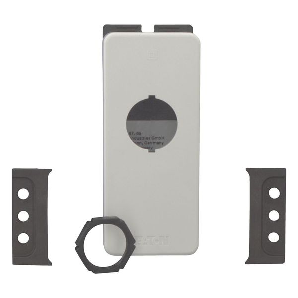 Surface mounting enclosure, flat, 1 mounting location image 12